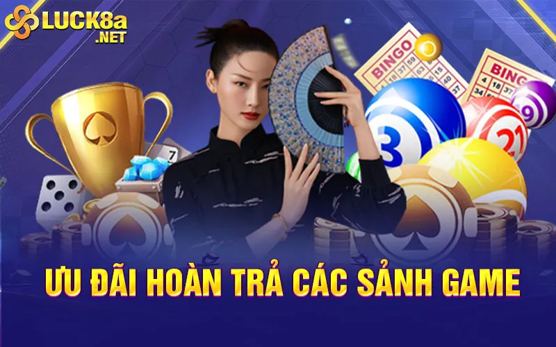 Ưu đãi hoàn trả các sảnh game